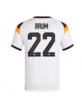 Moški Nogometna dresi replika Nemčija David Raum #22 Domači SP 2026 Kratek rokav